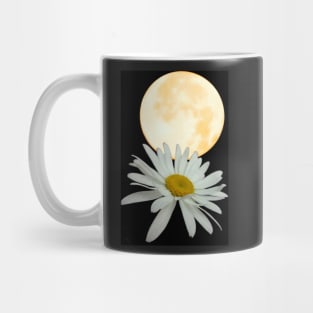 "Moon Picked A Daisy: art print products Mug